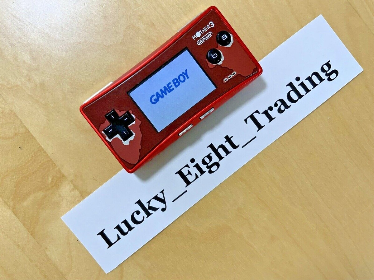 Nintendo GAMEBOY micro MOTHER3 デラックス… Nintendo Game Boy Micro Mother 3 Edition Handheld System Console