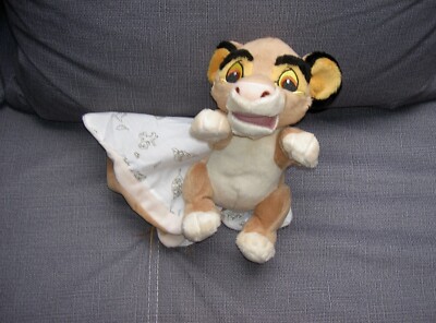 NEU  Simba Nicotoy Disney Stofftier mit Tuch ''König der Löwen'' Plüschtier