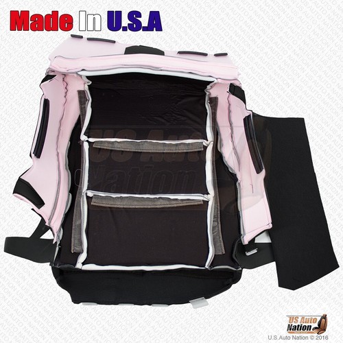 2014 2015 For Toyota Highlander Left & Right Bottom Perforated Leather Cover Blk - Picture 7 of 7