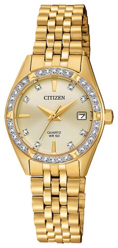 Citizen Women's Quartz Date Crystal 