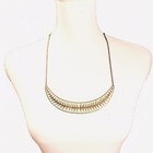Dream Collective By Kathryn Bentley Handcrafted Eye Dazzler Collar Necklace MCM