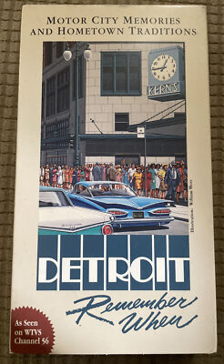 Detroit Remembers When VHS Video Tape History Motor City Memories Michigan WTVS