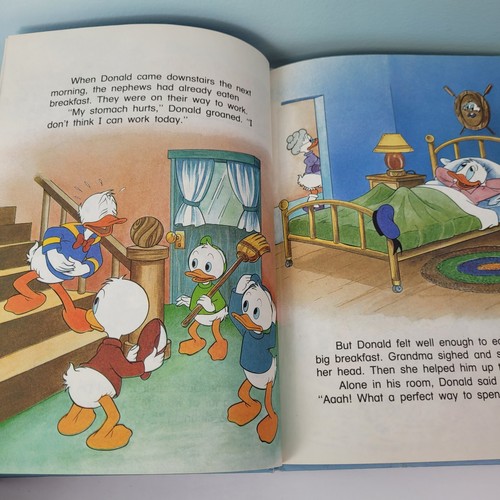 Walt Disney FUN-TO-READ Books Lot of 14 Vintage Bantam 1986 Hardcover - Picture 4 of 24