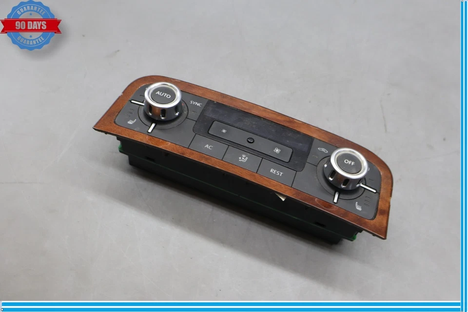 11-12 Volkswagen VW Touareg AC A/C Heater Climate Control Unit 7P6907040BA Oem - Image 2 of 4