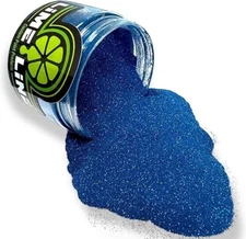 LiME LiNE Sprayable Blue Metal Flake Paint Additive - 3 Oz Metal Flake Glitter