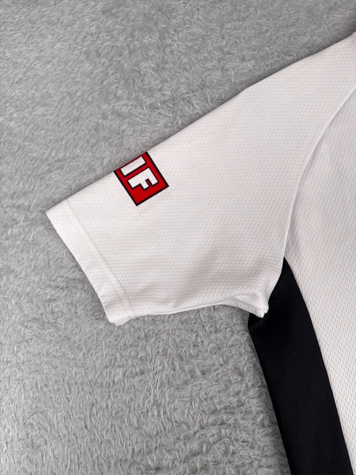 Camiseta deportiva de ciclismo Capo para hombre extra pequeña blanca azul cremallera completa clif bar poliéster Italia Foto 3 de 4