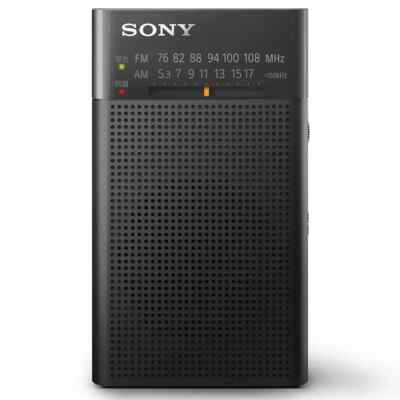 Sony Handliches Tragbares Radio ICF-P27 FM/AM Wide FM Langer Akku Schwarz