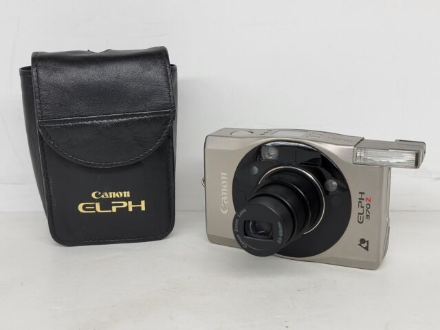 Canon 370Z ELPH 35mm Point and Shoot Film Camera 23 to 69mm Zoom With Case