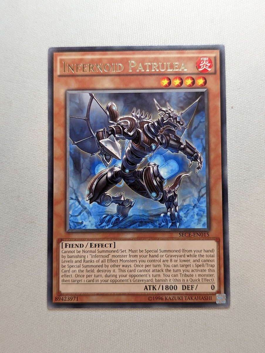 Infernoid Patrulea Rare Yugioh Card SECE-EN015 NM