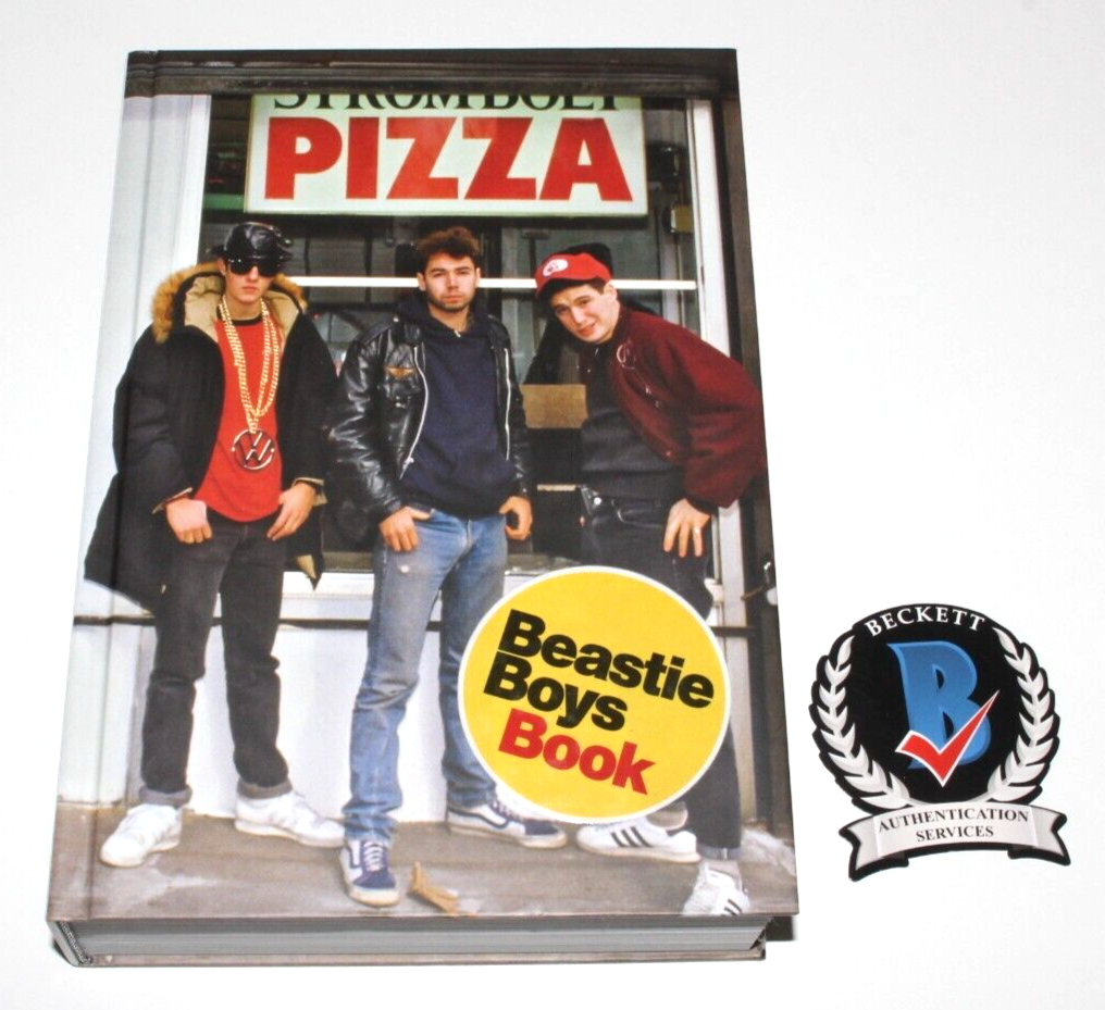 THE BEASTIE BOYS SIGNED BOOK MIKE-D AD-ROCK BECKETT COA LICENSE TO