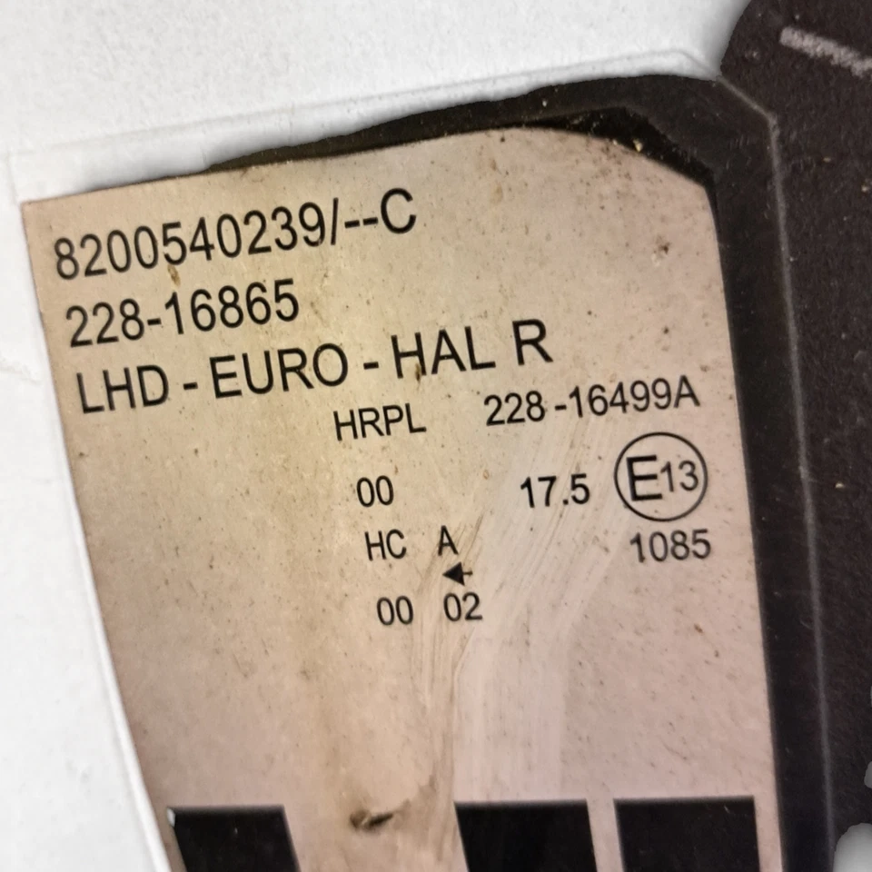 Renault Modus Scheinwerfer Rechts 8200540239 - Bild 3 von 3