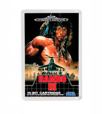 Rambo Iii Sega Mega Drive Kühlschrank Magnet Iman Nevera
