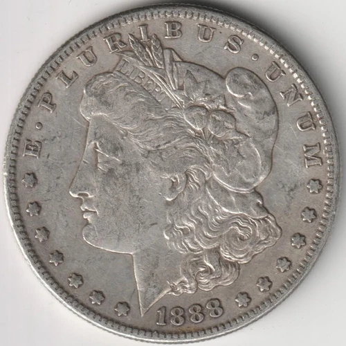 # 1 BETTER DATE 1888-S MORGAN SILVER DOLLAR XF