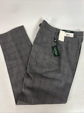 Ralph Lauren Dress Pants Teen Size 18R Gray Straight Leg Trousers 29 -W NWT