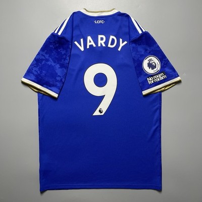 LEICESTER CITY ADIDAS 2021/2022 SOCCER HOME JERSEY #9 VARDY SIZE