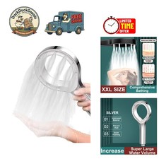 Contemporary Handheld Shower Head - 3.5 LPM High Pressure & Quick Installation