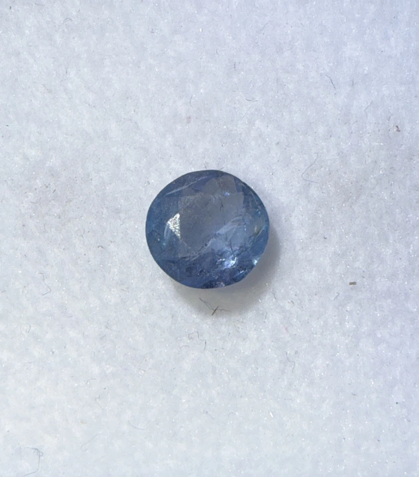 Authentic Round Faceted VSI Tanzanite  loose Gemstone making 1ct Round Solitaire - Image 2 of 4