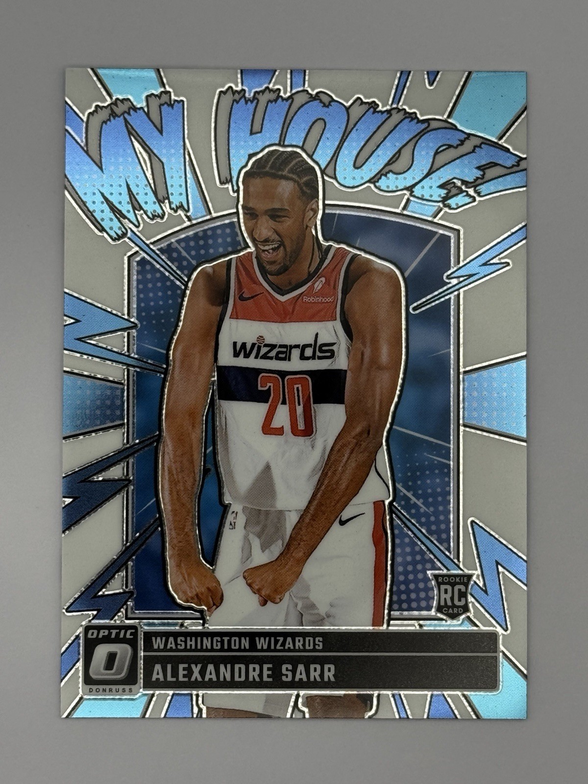 Alexandre Sarr RC | 2024-25 Donruss Optic My House Rookie – Washington Wizards