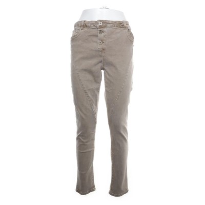 Miss Etam, Jeans, Größe: 42, Beige, Baumwolle/Polyester, Einfarbig, Damen #PUE
