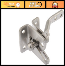 Universal Stainless Steel Gate Latch - Durable, Adjustable, 1.87"x3.75"x7.5" - 1