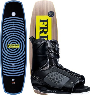HYPERLITE Wakeboard Set Wakeboardbindung FRENZY 147 2025 inkl. TEAM Boots Wake B