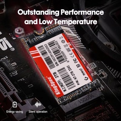 128GB M.2 2242 SATA SSD - Internal Solid State Drive for Ultrabook