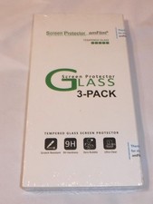 Nintendo Switch AmFilm OLED Tempered Glass Screen Protector 3 Pack New  Sealed