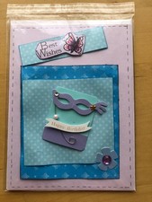 Happy Birthday Best Wishes Handmade Card Including Envelope (CCHM0039)