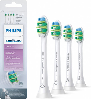 Philips Sonicare i InterCare 4er Standard-Bürstenköpfe für Schallzahnbürste