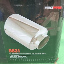 Spectre Profab 9831 Air Filter Housing Polished Wfilter 4 Inlet New Open Box