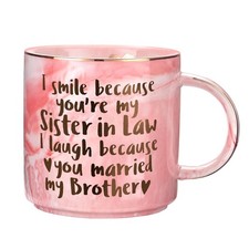 Sister In Law Gifts for Christmas - Funny Sister In Law Birthday Gift, Sis En...