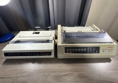 Okidata Microline 184 320 Turbo Dot Matrix Printers For Parts Repair
