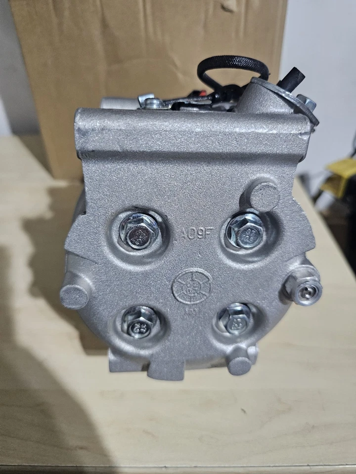 Compresor Aire Acondicionado AC con Embrague Compatible con Honda Civic 1.7L 2002 Foto 4 de 4