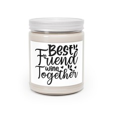 Best Friend Candle Gift Funny Quote Birthday Present for Women Men