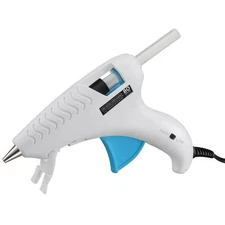 BLACK+DECKER Hot Glue Gun Kit, White - BDHT70001