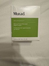 Murad Retinol Youth Renewal Night Cream - 1.7 oz - New In Box