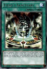 Fiend's Sanctuary Rare 1st Edition Duelist Pack: Rivals of the Pharaoh Yugioh