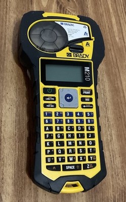 Brady Corporation M210 Handheld Label Maker New Open Box Electrician, Household