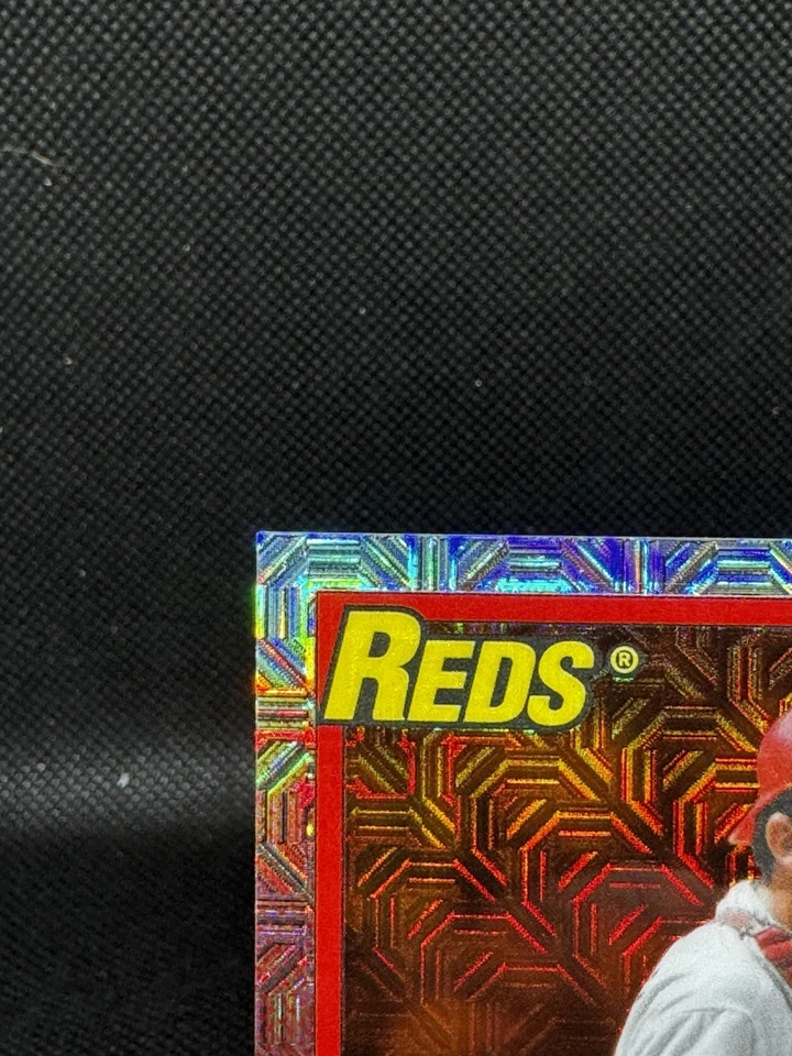 2025 Topps Update Johnny Bench Chrome Mojo Orange /25 #U90C-34 Reds - Image 2 of 4