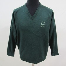 PROQUIP Mens Plain V Neck Jumper Lambs Wool Chest 44/46 Size XL REF Y18848 