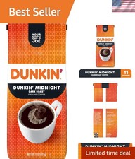 Brand New Ground Coffee, Dark Roast, 11 Ounce Pack of 1