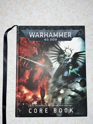 Warhammer 40K 40,000 Core Book Hardcover Book 9th Edition Games Workshop