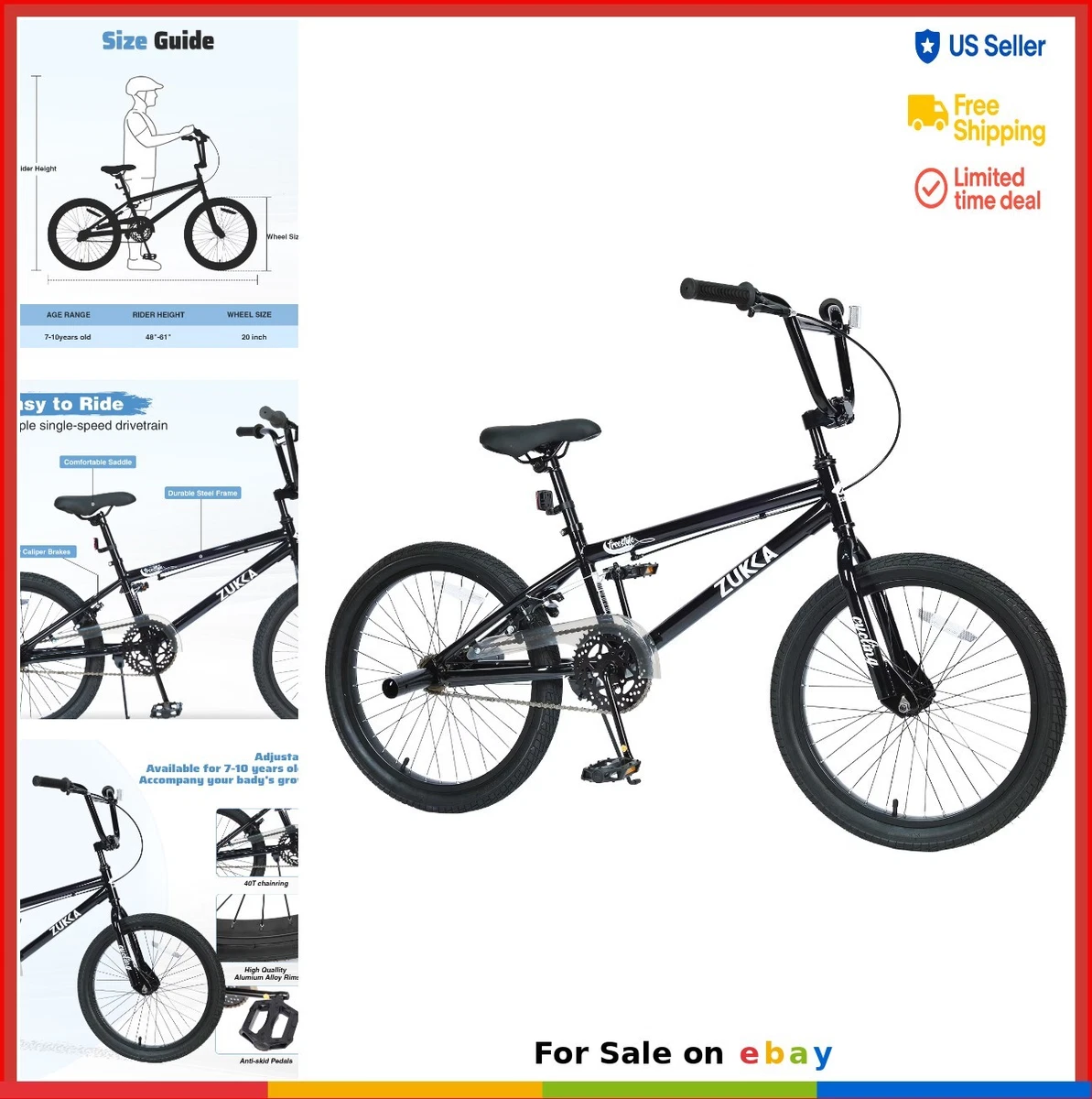 BMX Bike Rear Boys 20 In Bikes for sale | eBay