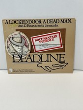 Vintage Macintosh Software RPG Infocom Deadline Folio