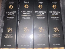 Hoygi Sunscreen Serum Moisturizing Anti Aging Lot Of 4 Brand New Sealed