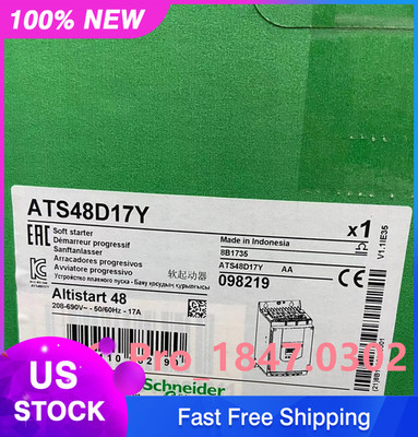 ATS48D17Y 1PCS Brand New Schneider ATS48D17Y Soft Start  Fast delivery