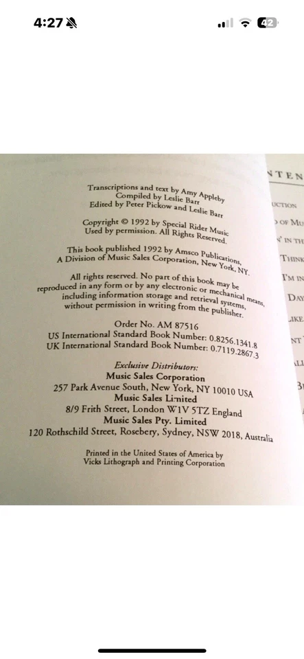 Libro de partituras vocales de armónica The Harp Styles of Bob Dylan Foto 2 de 3