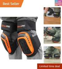Durable Knee Pads with Reinforced Stitching & Soft Gel – Ideal for Work & Tiling