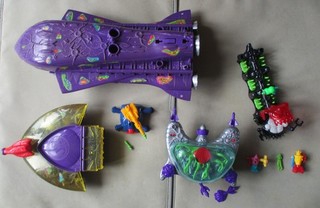 1989 BLUEBIRD TOYS MANTA FORCE BOG ROCKET MAD KARNOCK STINKHORN SPARES REPAIR