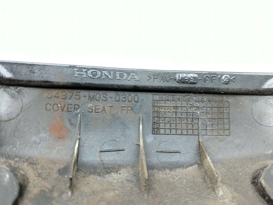 Panel de cubierta de carenado trasero asiento trasero 15 Honda NC700X NC 700 64375-MGS-D300 Foto 4 de 4